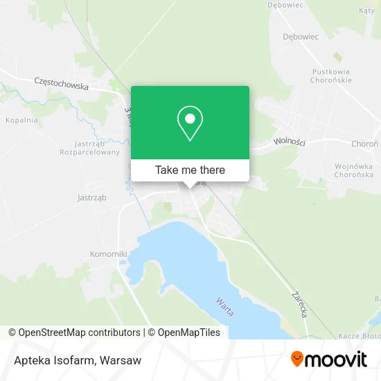 Карта Apteka Isofarm