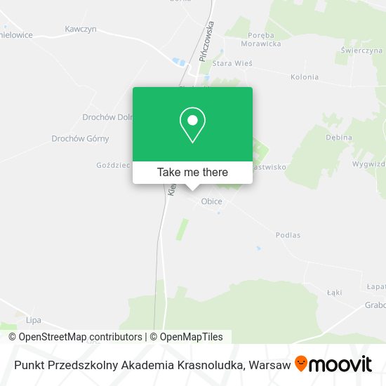 Punkt Przedszkolny Akademia Krasnoludka map