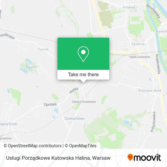 Usługi Porządkowe Kutowska Halina map