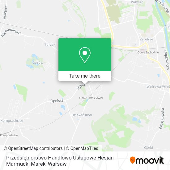 Przedsiębiorstwo Handlowo Usługowe Hesjan Marmucki Marek map