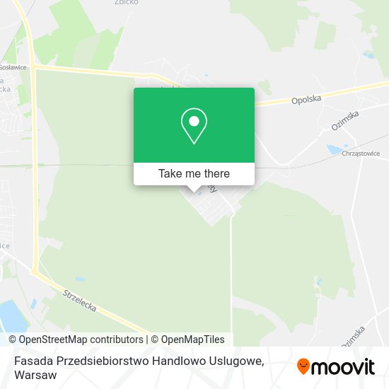 Fasada Przedsiebiorstwo Handlowo Uslugowe map