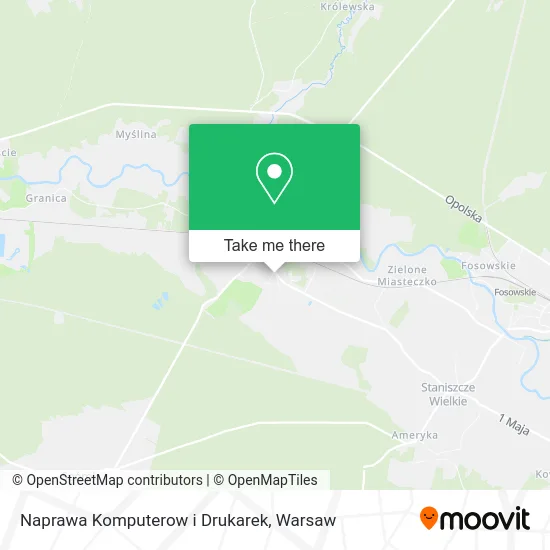 Карта Naprawa Komputerow i Drukarek
