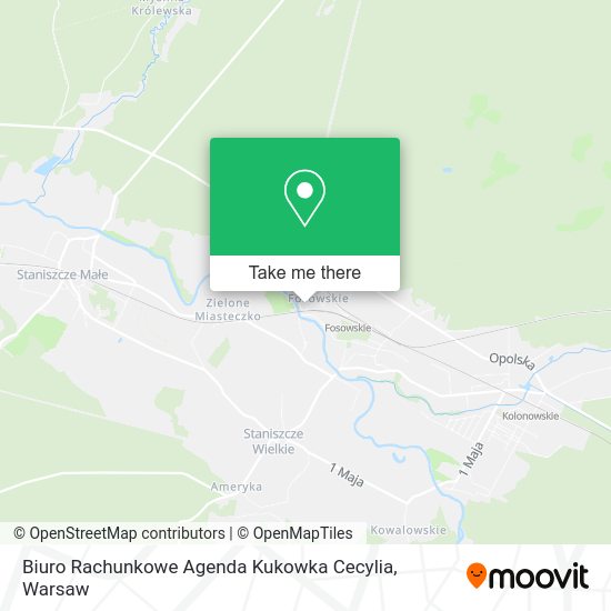 Biuro Rachunkowe Agenda Kukowka Cecylia map