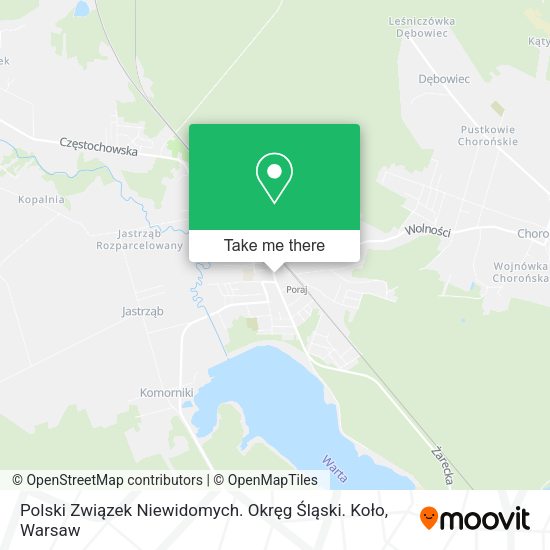 Polski Związek Niewidomych. Okręg Śląski. Koło map