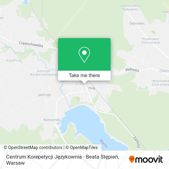 Centrum Korepetycji Językownia - Beata Stępień map