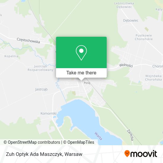 Zuh Optyk Ada Maszczyk map