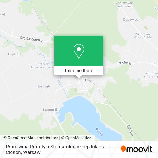 Pracownia Protetyki Stomatologicznej Jolanta Cichoń map