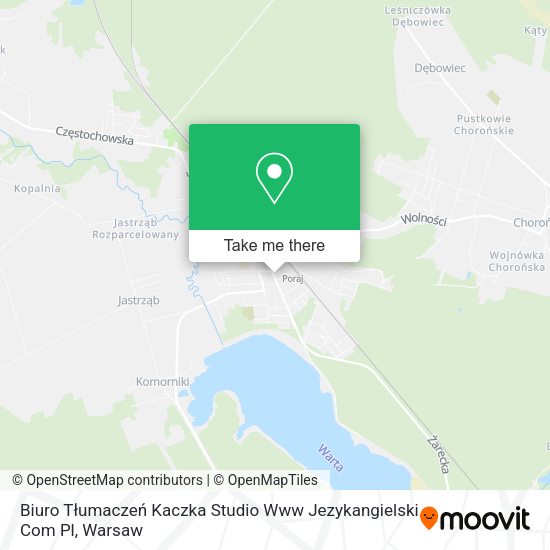 Biuro Tłumaczeń Kaczka Studio Www Jezykangielski Com Pl map