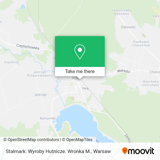 Stalmark. Wyroby Hutnicze. Wronka M. map