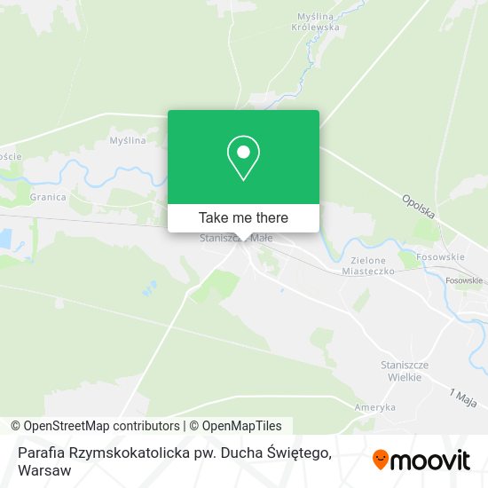 Parafia Rzymskokatolicka pw. Ducha Świętego map