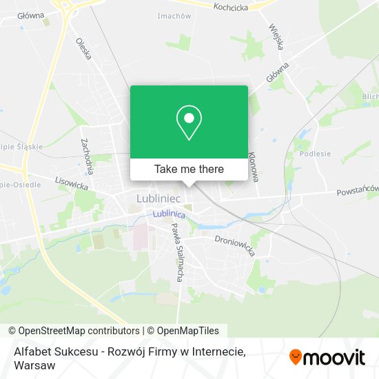 Alfabet Sukcesu - Rozwój Firmy w Internecie map