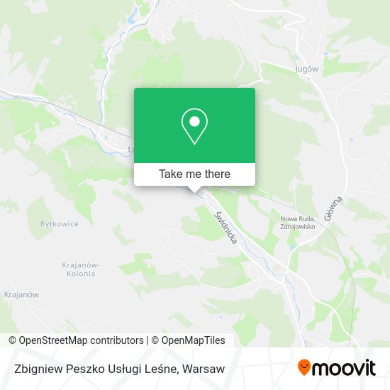 Zbigniew Peszko Usługi Leśne map