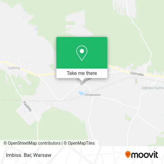 Карта Imbiss. Bar