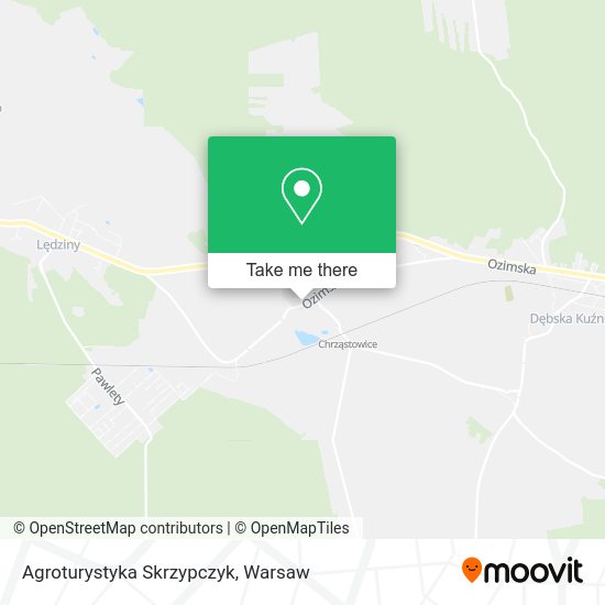 Agroturystyka Skrzypczyk map