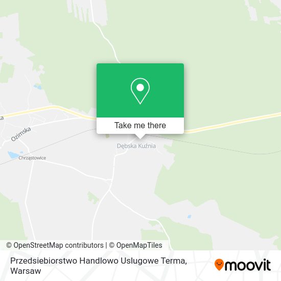 Przedsiebiorstwo Handlowo Uslugowe Terma map