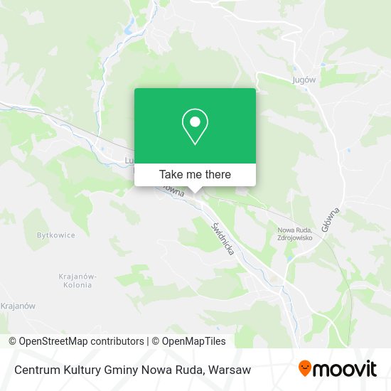 Centrum Kultury Gminy Nowa Ruda map