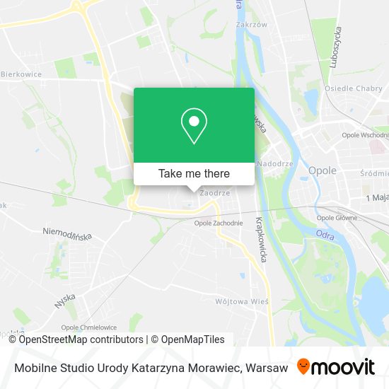 Mobilne Studio Urody Katarzyna Morawiec map