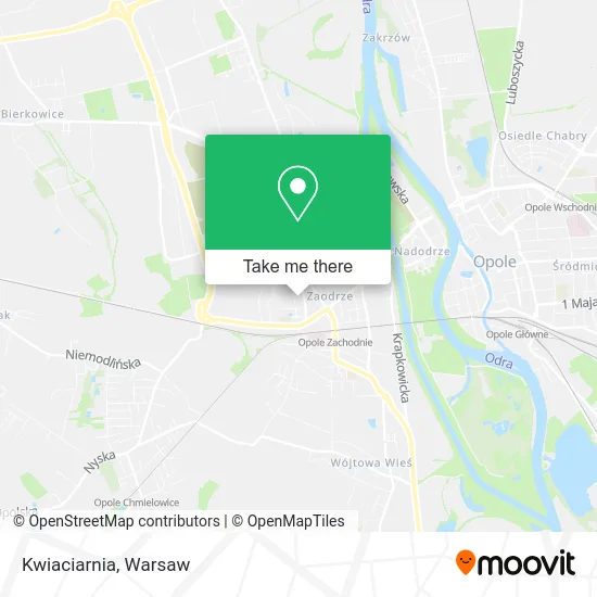 Kwiaciarnia map