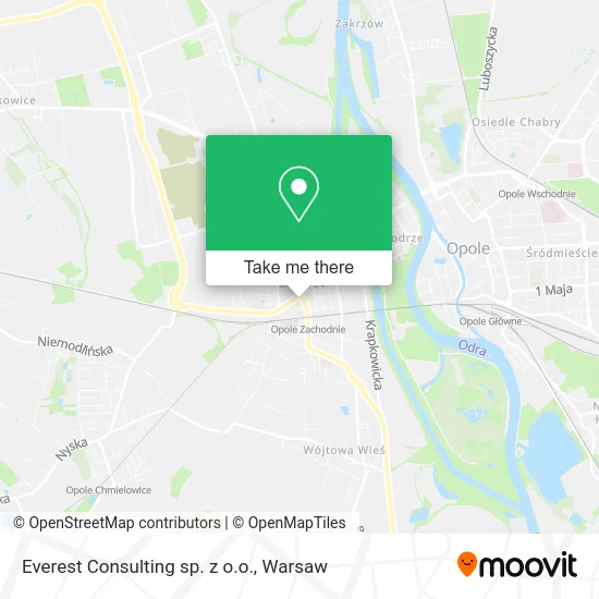 Карта Everest Consulting sp. z o.o.
