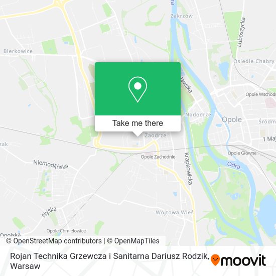 Rojan Technika Grzewcza i Sanitarna Dariusz Rodzik map