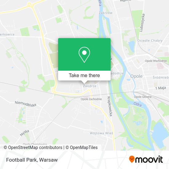 Football Park map