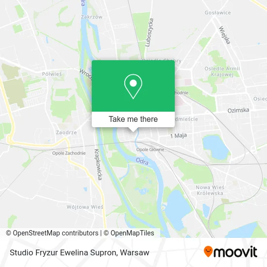 Карта Studio Fryzur Ewelina Supron