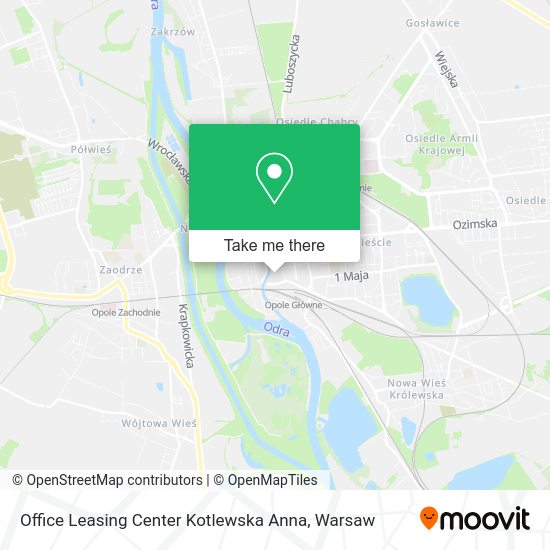 Office Leasing Center Kotlewska Anna map