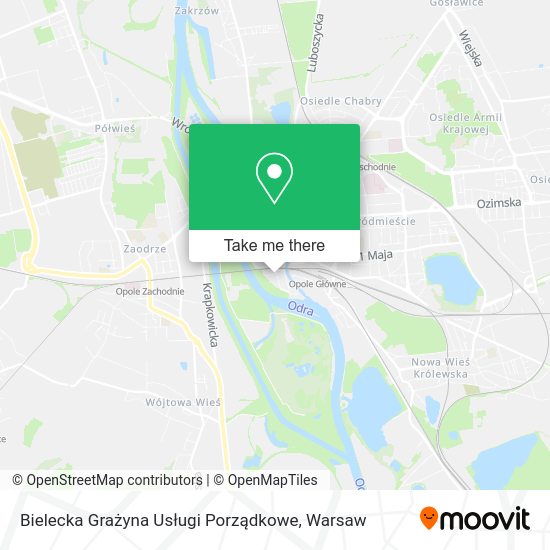 Bielecka Grażyna Usługi Porządkowe map