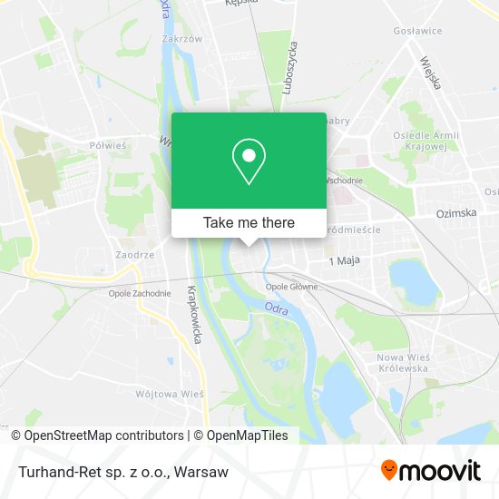 Turhand-Ret sp. z o.o. map