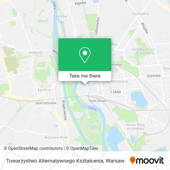 Towarzystwo Alternatywnego Kształcenia map