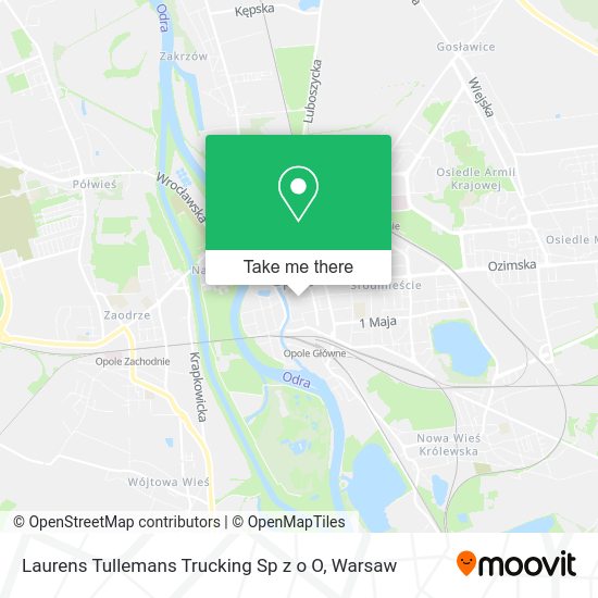 Laurens Tullemans Trucking Sp z o O map