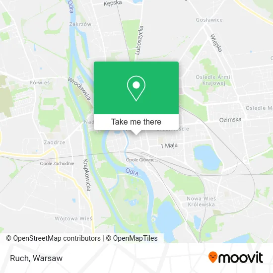 Ruch map