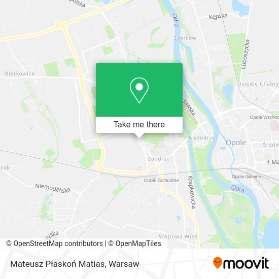 Mateusz Płaskoń Matias map