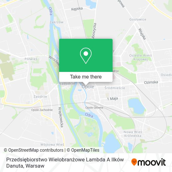 Przedsiębiorstwo Wielobranżowe Lambda A Ilków Danuta map