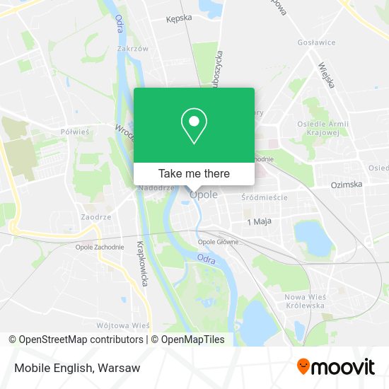 Mobile English map