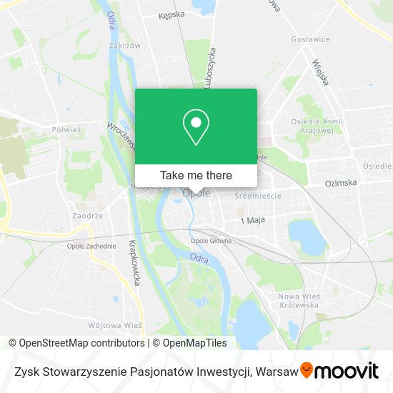 Карта Zysk Stowarzyszenie Pasjonatów Inwestycji