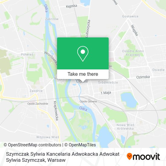 Szymczak Sylwia Kancelaria Adwokacka Adwokat Sylwia Szymczak map