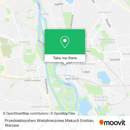 Przedsiebiorstwo Wielobranzowe Makuch Emilian map