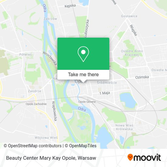 Beauty Center Mary Kay Opole map