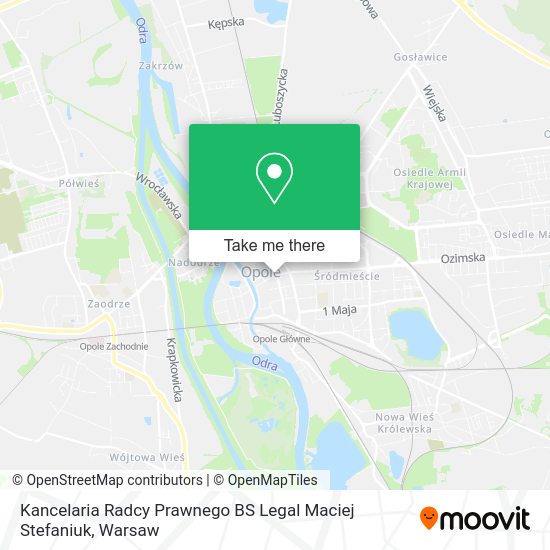 Kancelaria Radcy Prawnego BS Legal Maciej Stefaniuk map