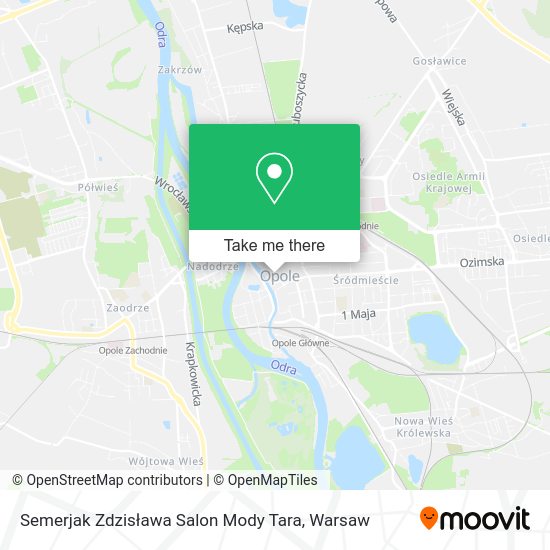 Semerjak Zdzisława Salon Mody Tara map