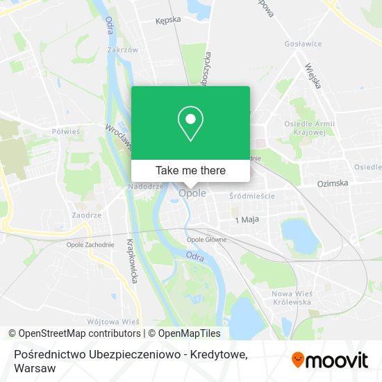 Pośrednictwo Ubezpieczeniowo - Kredytowe map