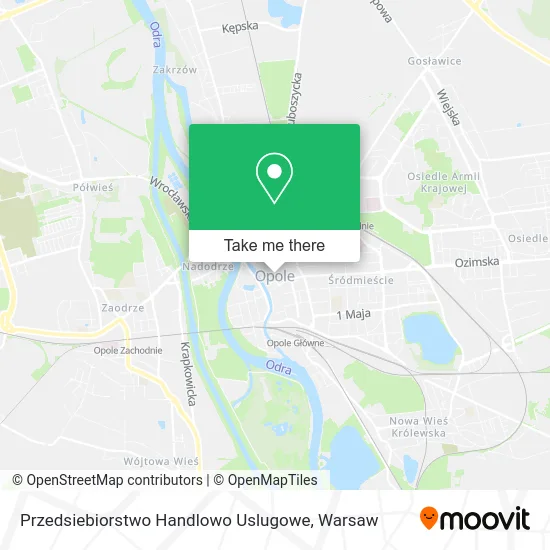 Карта Przedsiebiorstwo Handlowo Uslugowe