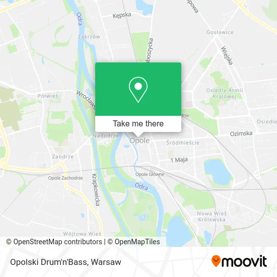 Opolski Drum'n'Bass map