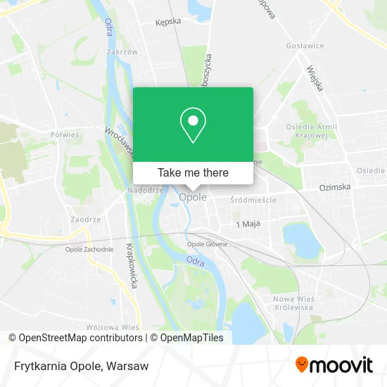 Карта Frytkarnia Opole