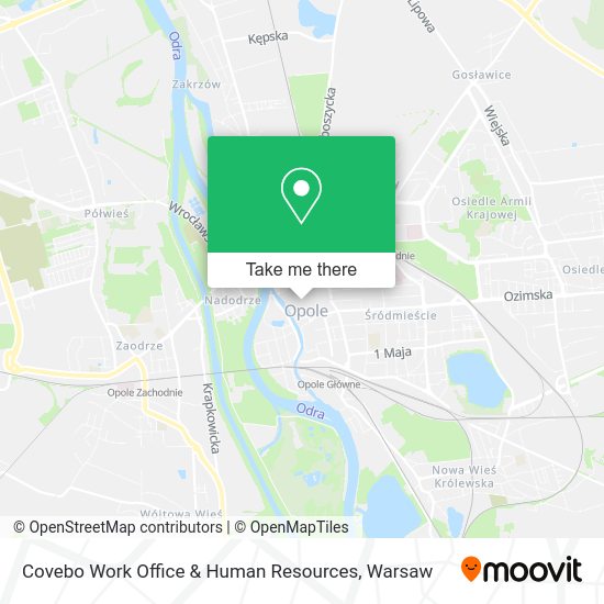 Covebo Work Office & Human Resources map