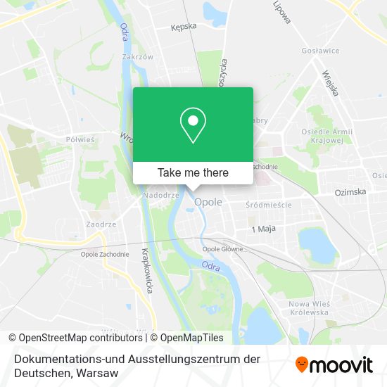 Dokumentations-und Ausstellungszentrum der Deutschen map