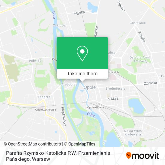 Parafia Rzymsko-Katolicka P.W. Przemienienia Pańskiego map