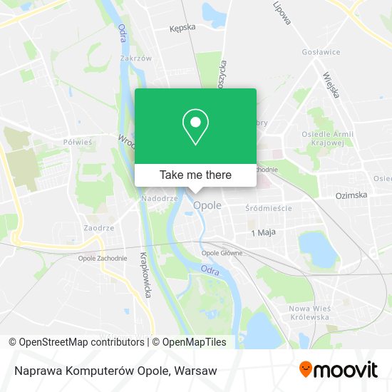 Карта Naprawa Komputerów Opole