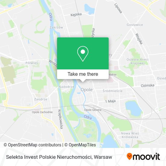 Selekta Invest Polskie Nieruchomości map